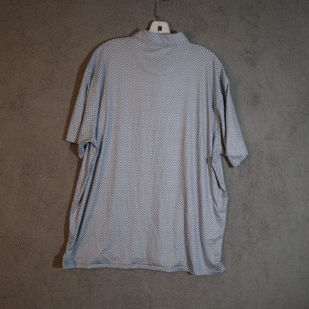 Rafter Men's Gray Blue Polo Shirt Size XL - Picture 2 of 10